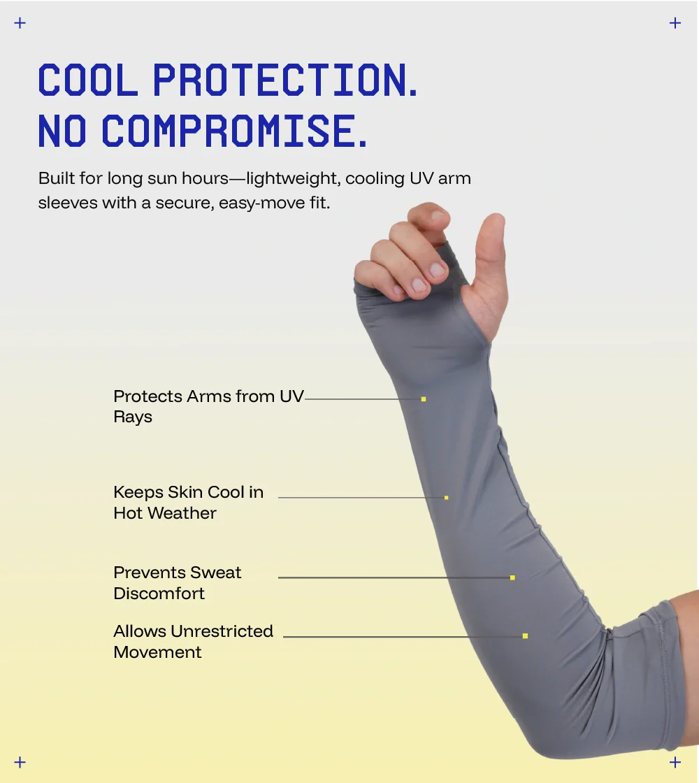 Breathable and relaxed fit sunscreen Arm sleeves 2 - Image 5