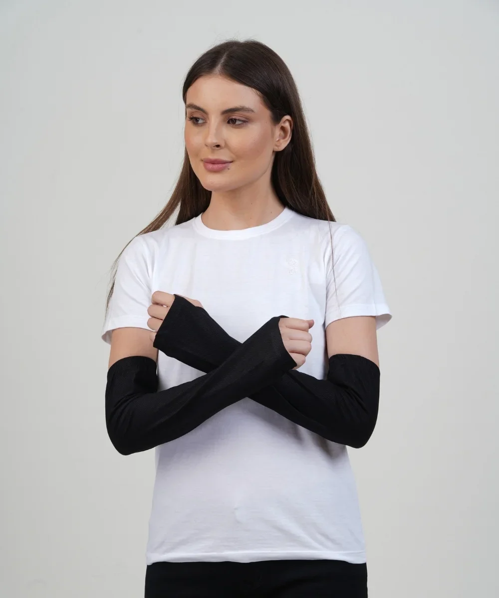 Breathable and relaxed fit sunscreen Arm sleeves - Image 9