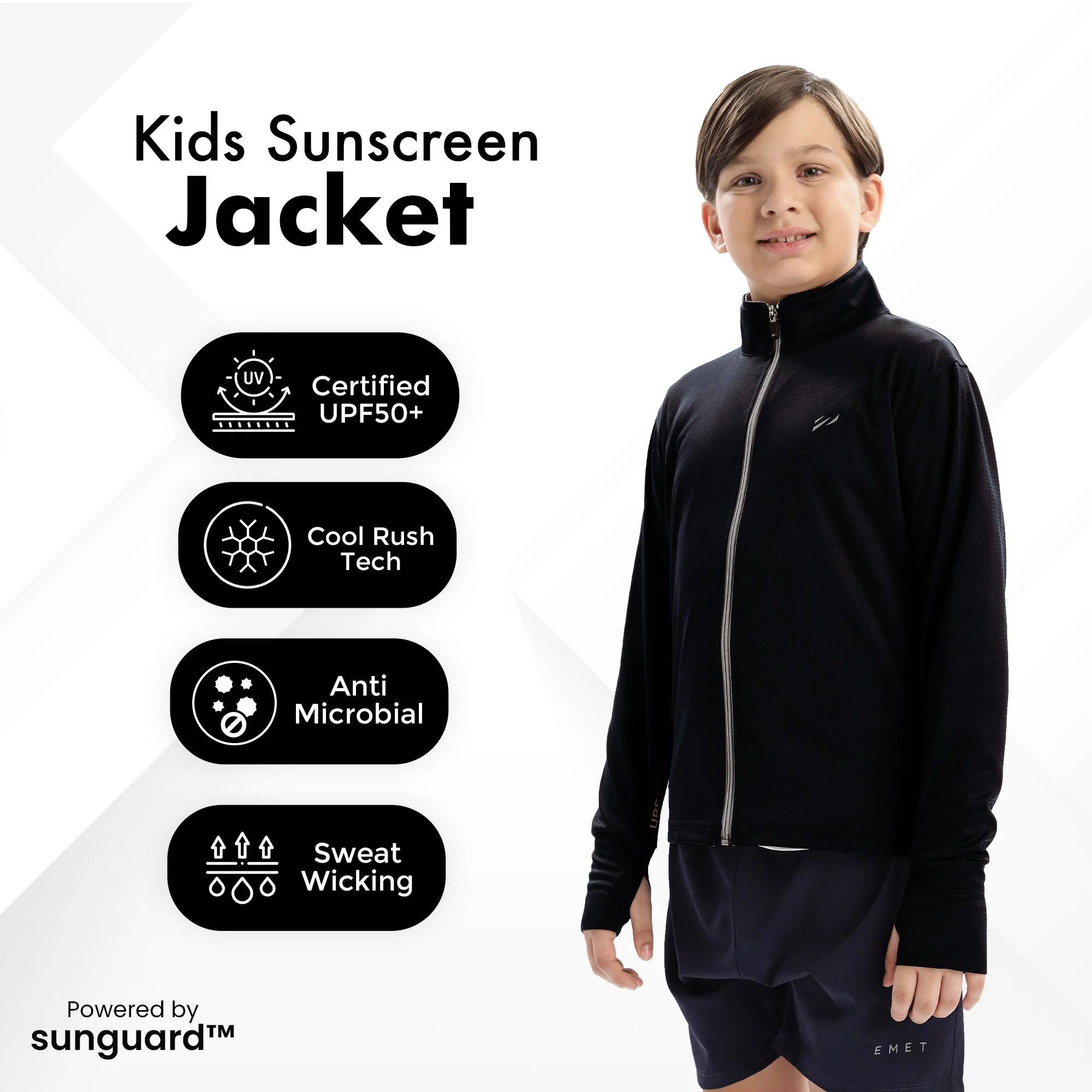 Kids Sunscreen Jacket - Image 21