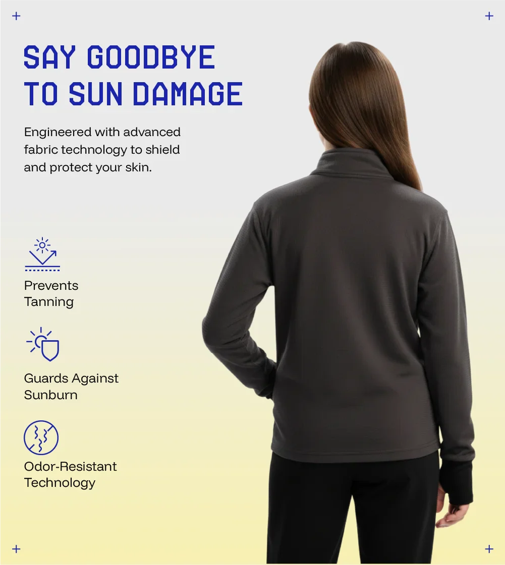 Kids Sunscreen Jacket - Image 4