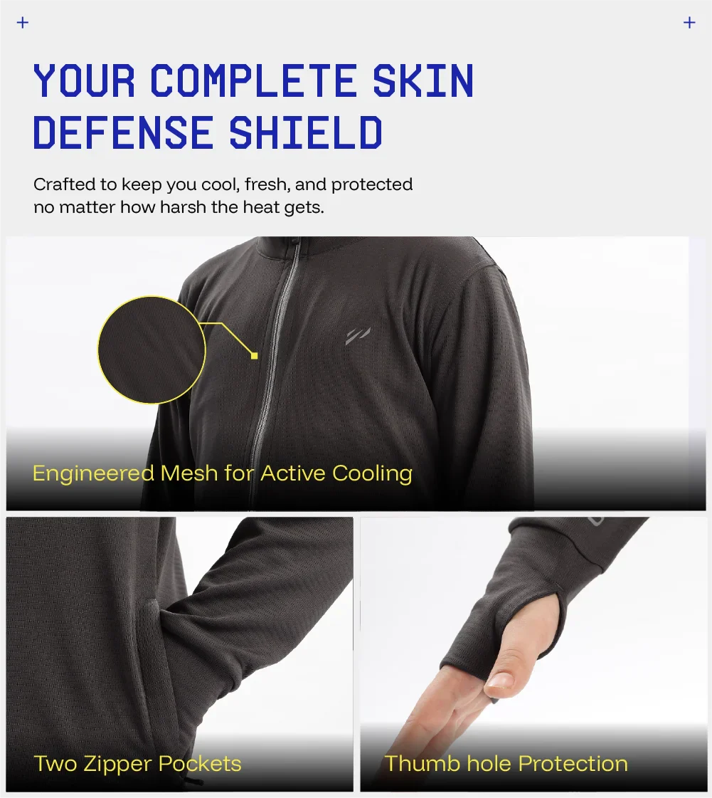 Kids Sunscreen Jacket - Image 6