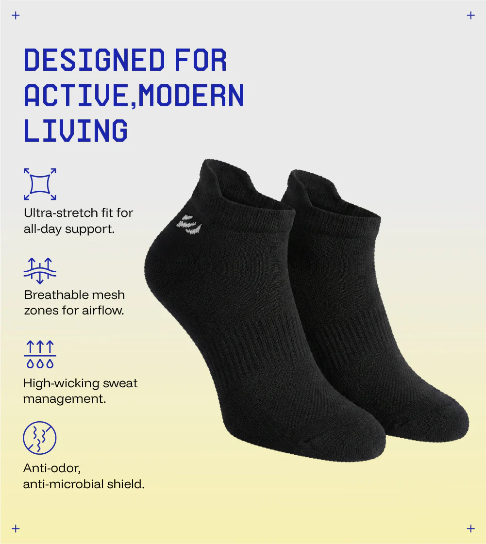 Striped Bamboo Ankle Socks - Image 4