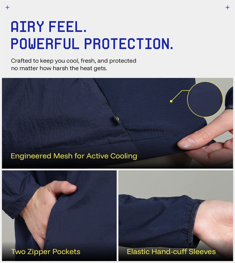 Women Sunscreen Jacket Air Pro - Image 5