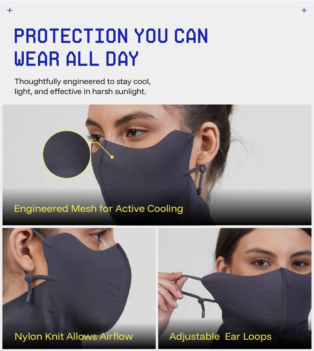 Sunscreen Neck Cover Mask - Image 12
