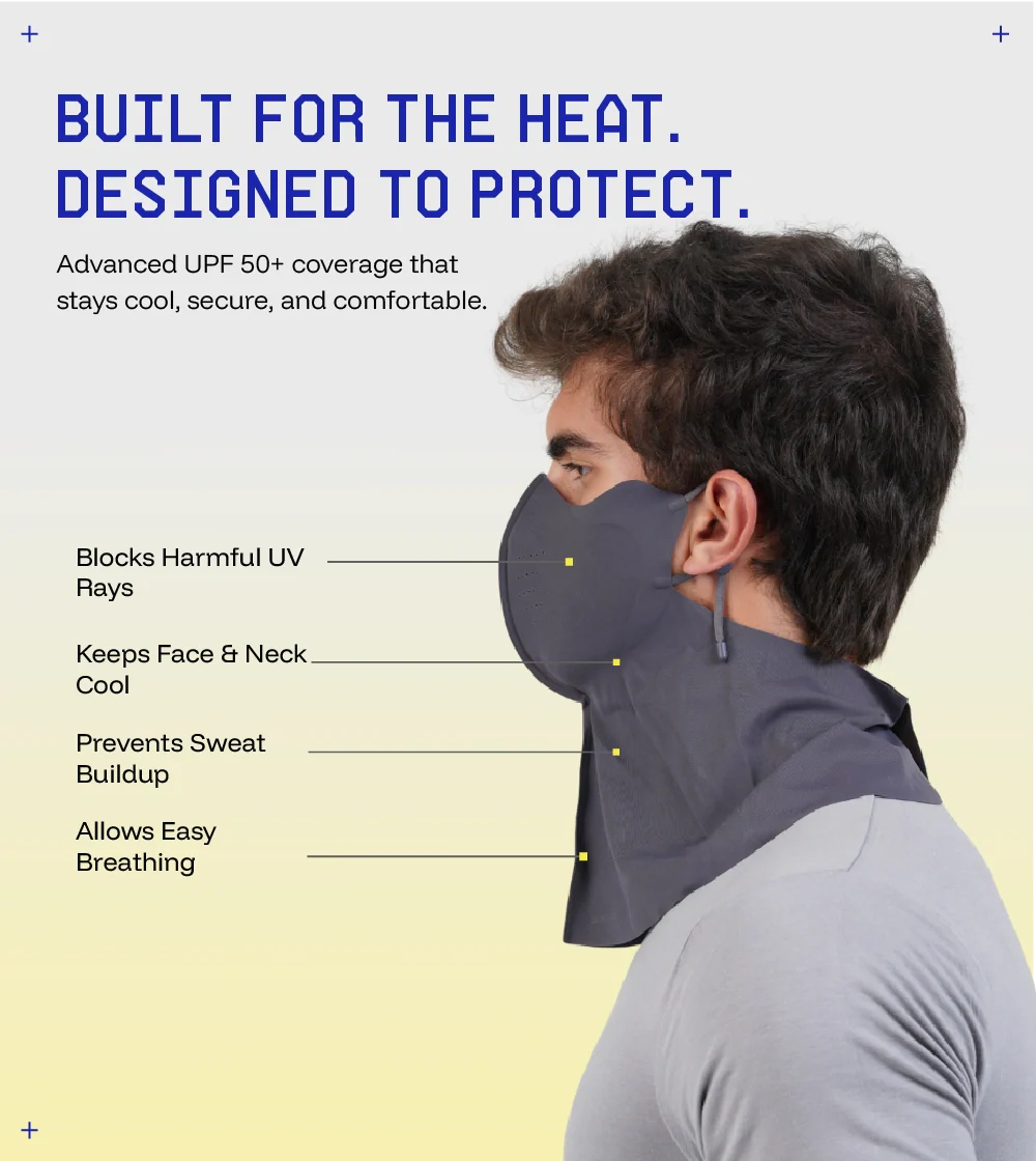 Sunscreen Neck Cover Mask - Image 4
