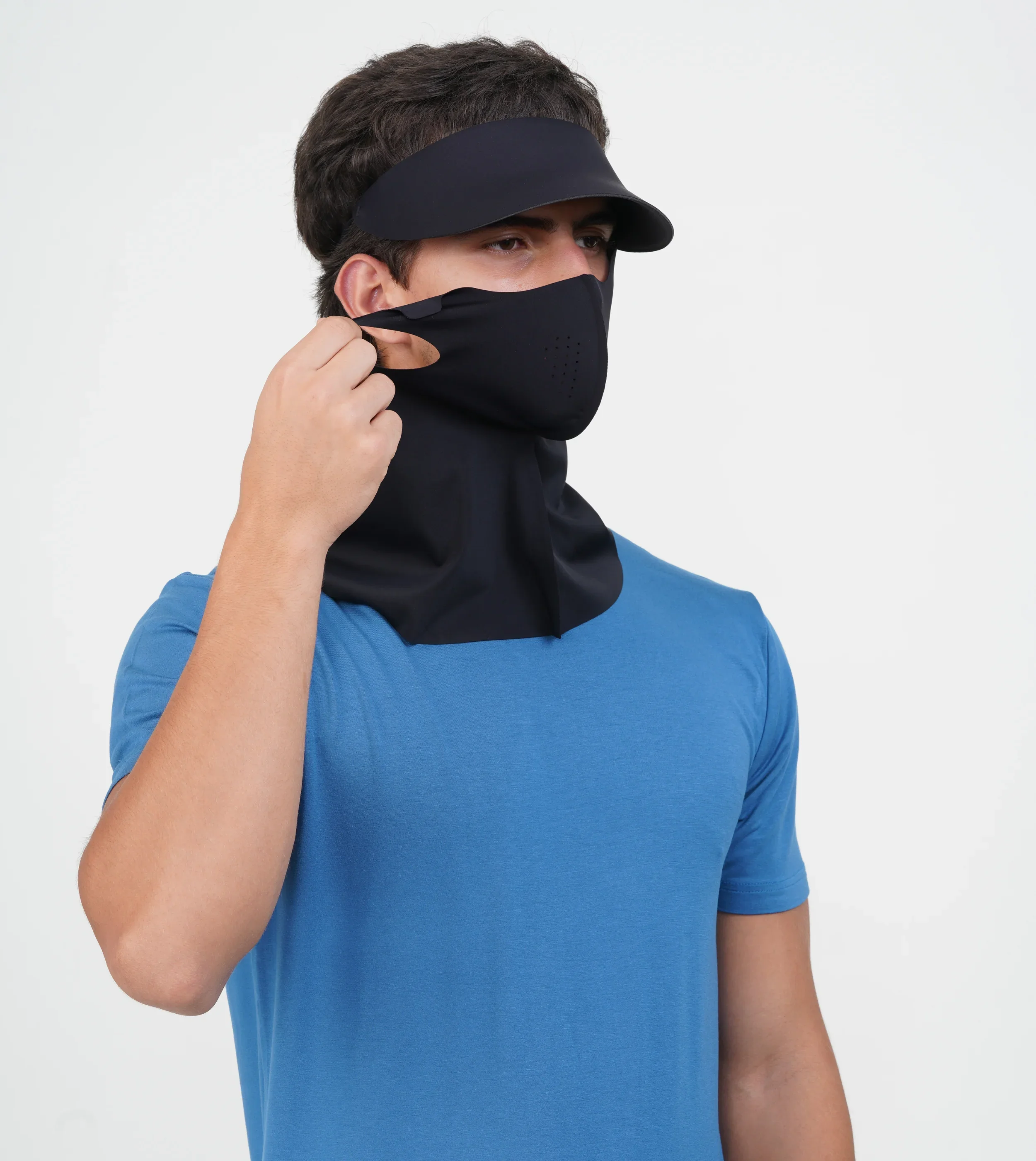 Sunscreen Mask with Neck Cover & Ditachable Visor - Image 14