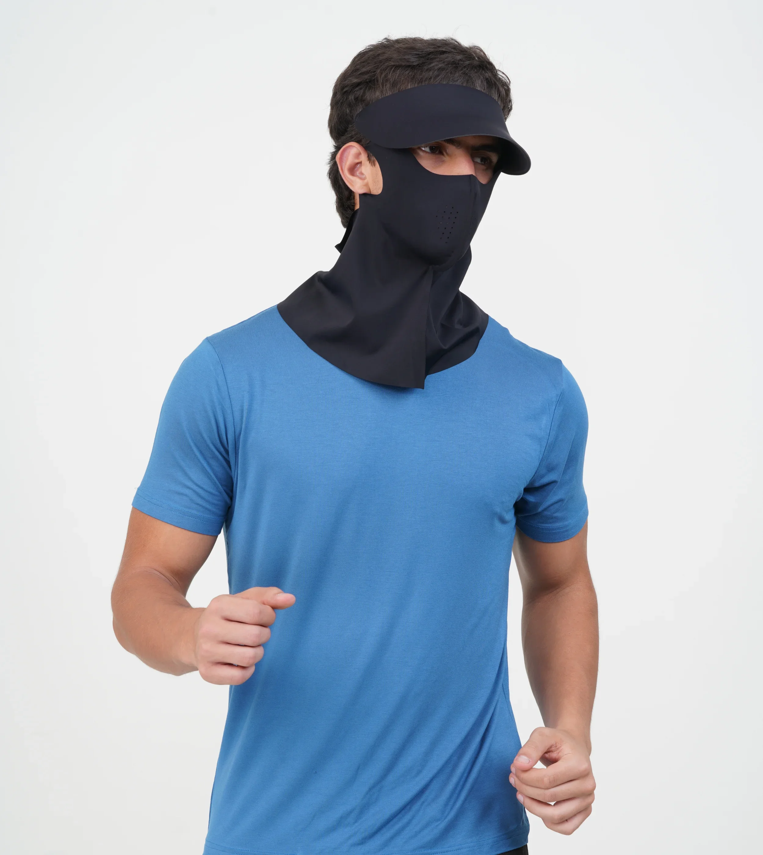 Sunscreen Mask with Neck Cover & Ditachable Visor - Image 18
