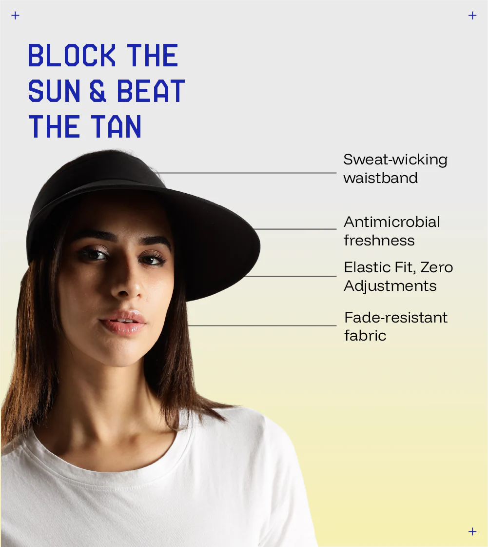Women Sun Visor Cap - Image 3