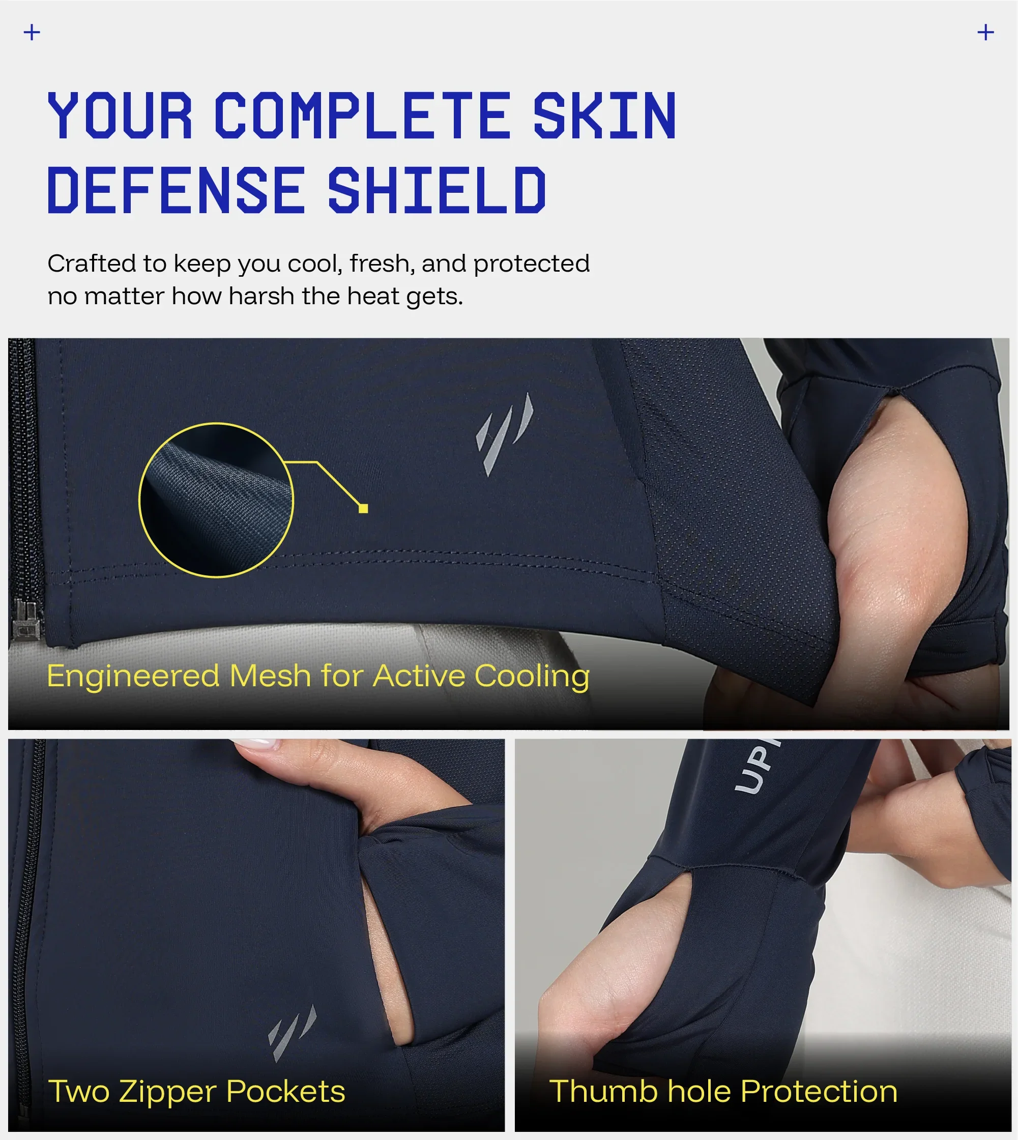 Womens Sunscreen Jacket Ice Pro - Image 6