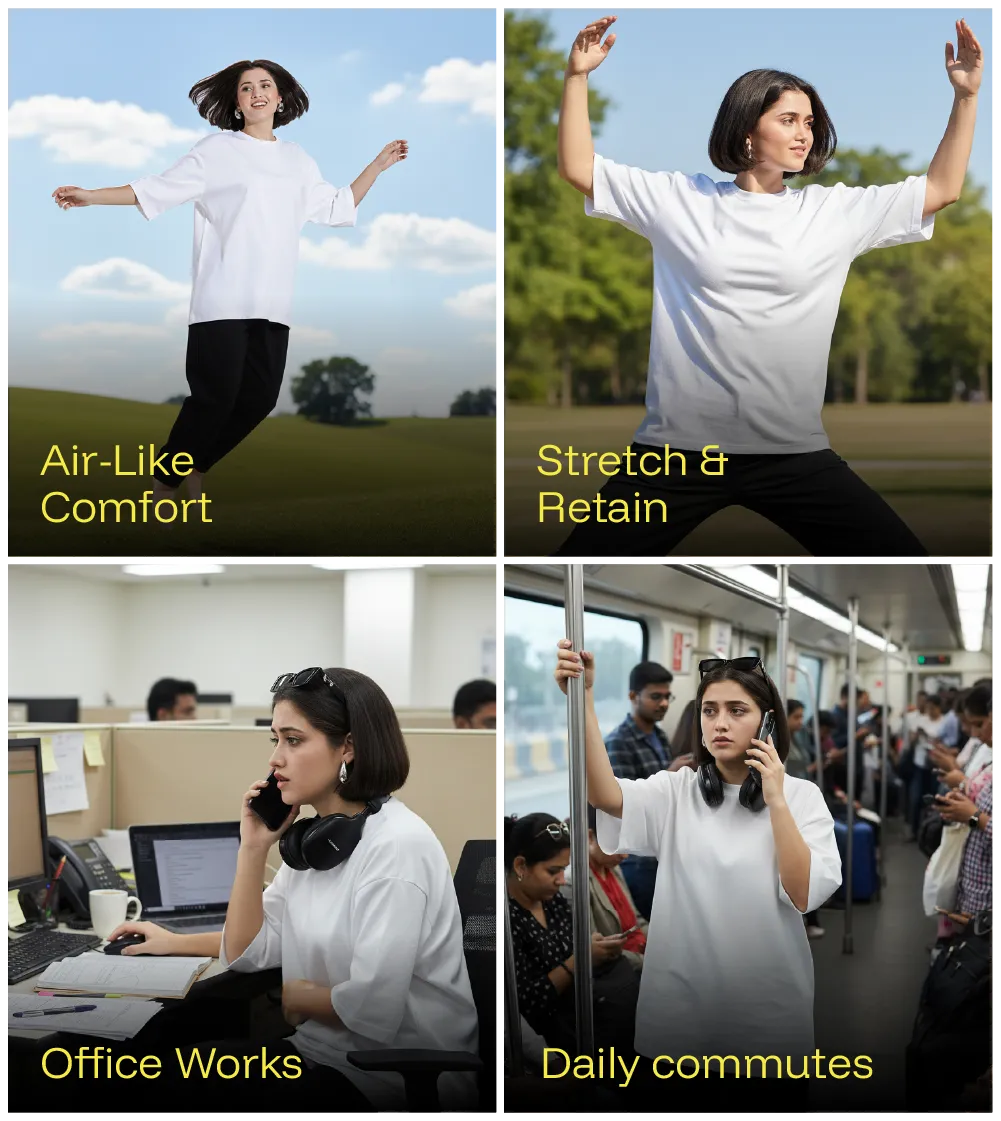 Womens 2D AIR TEE - Image 4