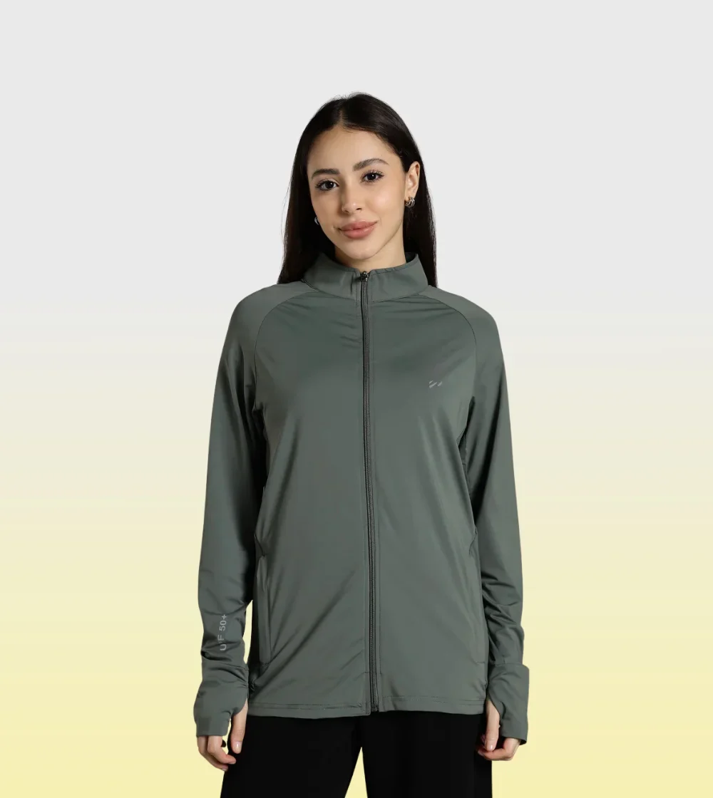 Womens Sunscreen Jacket Ice - Image 12