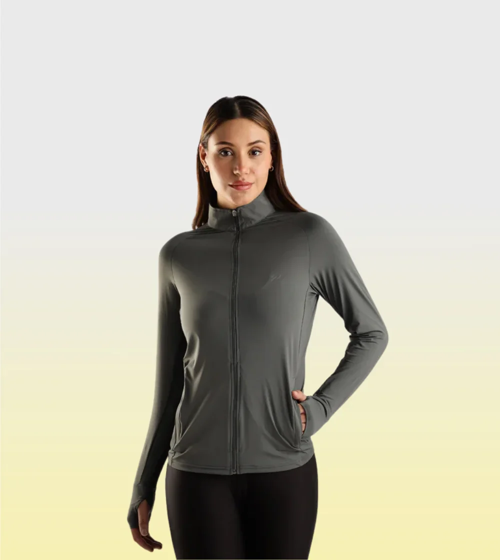 Womens Sunscreen Jacket Ice - Image 8