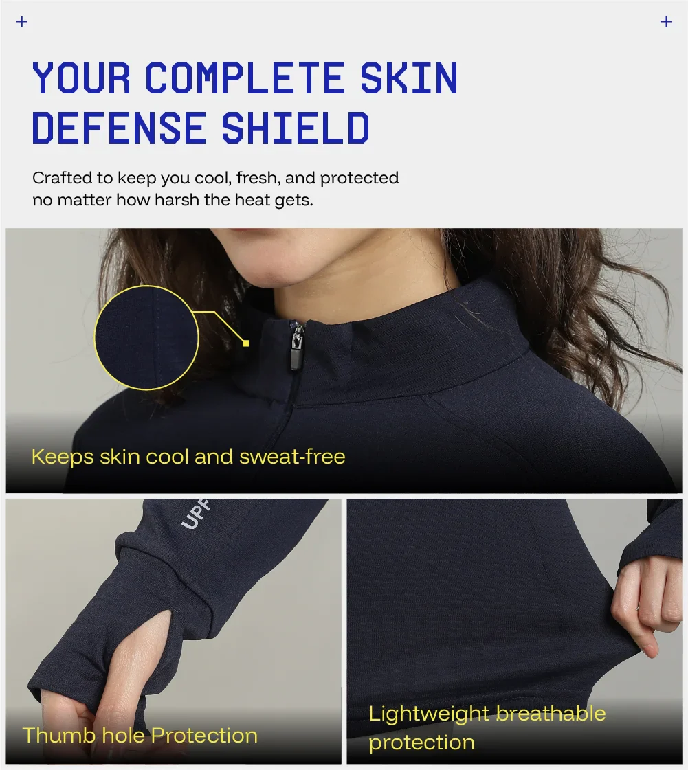Womens Sunscreen T-shirt 2 - Image 6