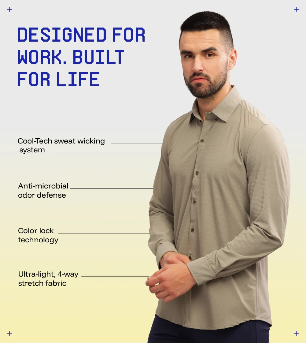 Workwear Shirt - Ice - Image 3