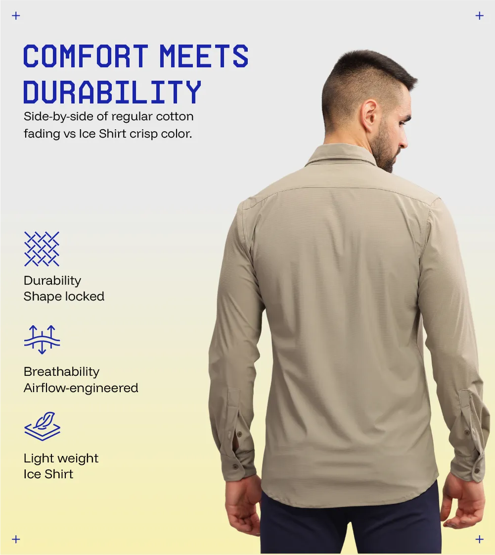 Workwear Shirt - Ice - Image 4